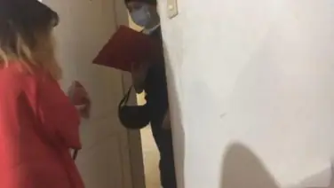Kurir Paket Garap Ibu Rumah Tangga Ganas poster